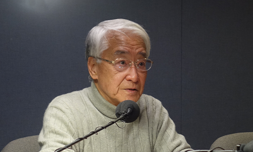 日本聾話学校、恵泉女学園中学・高等学校、基督教独立学園高等学校校長を歴任 安積力也さん